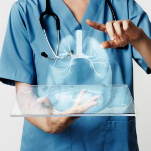doctors-using-transparent-tablet-with-hologram-medical-technology_53876-97972